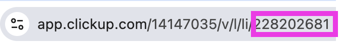 Clickup - locate list id.png